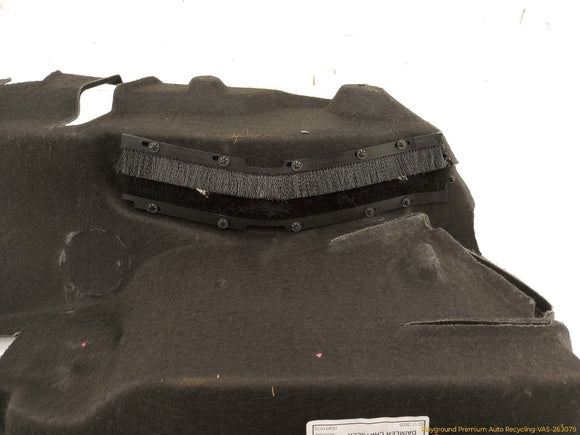 Mercedes SLK350 Driver Left Trunk Side Carpet Trim