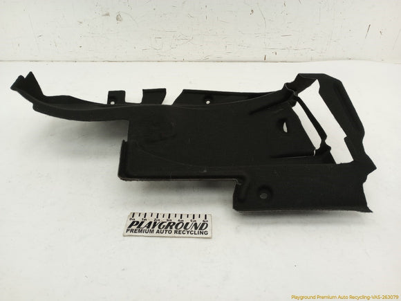 Mercedes SLK350 Passenger Right Trunk Side Carpet Trim