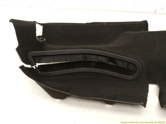 Mercedes SLK350 Passenger Right Trunk Side Carpet Trim