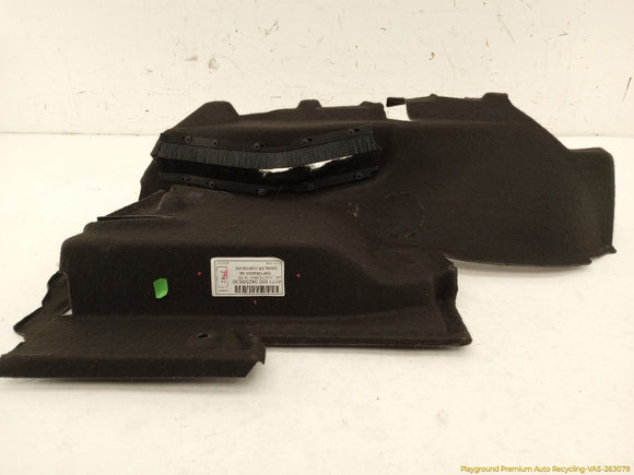Mercedes SLK350 Passenger Right Trunk Side Carpet Trim