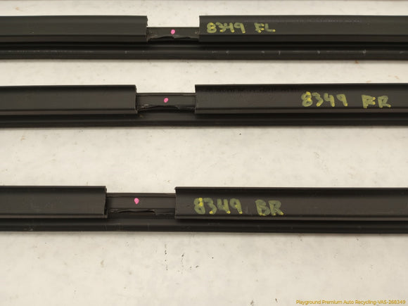 Volvo XC70 Set Of 4 Interior Door Window Weatherstrips