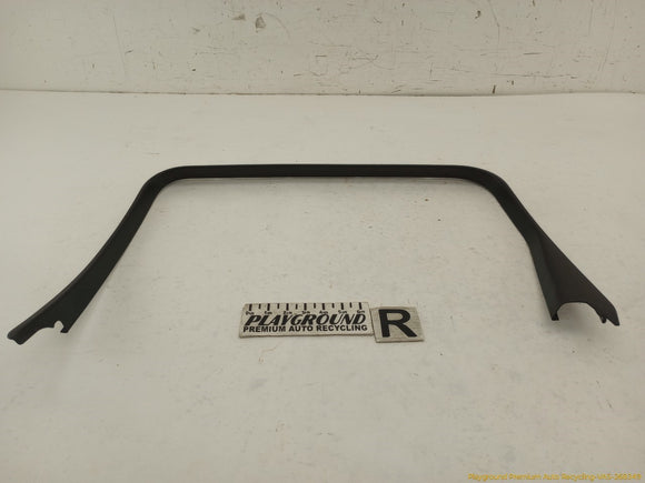 Volvo XC70 Passenger Right Rear Door Window Frame Trim