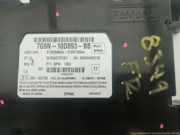 Volvo XC70 Bluetooth Communication Control Module