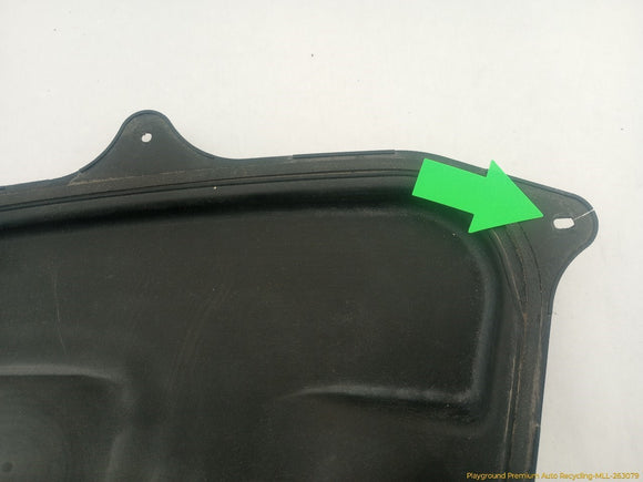 Mercedes SLK350 Driver Left Engine Under Hood Shield