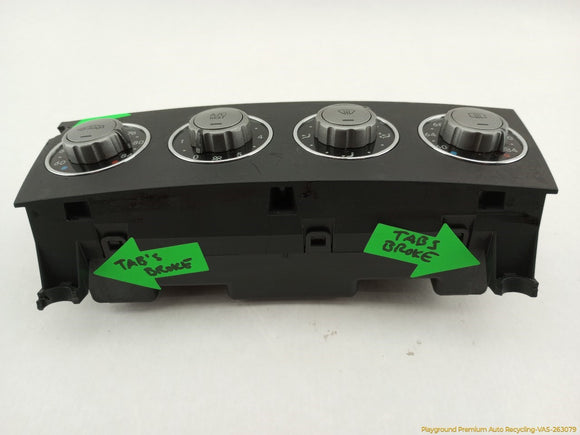 Mercedes SLK350 Climate Control Panel