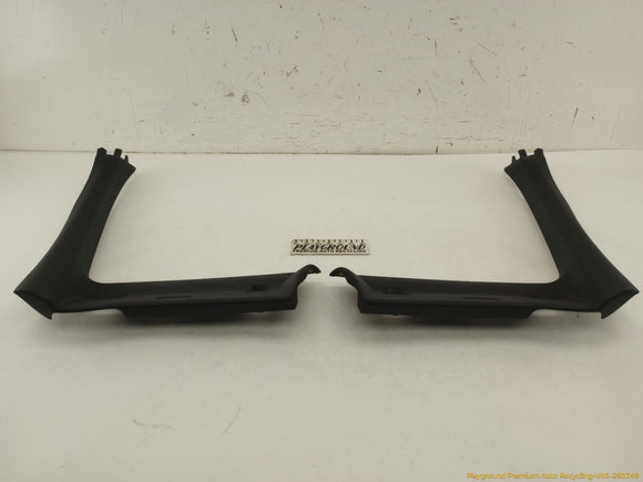 Volvo XC70 Pair Of Front Windshield A Pillar Interior Trim
