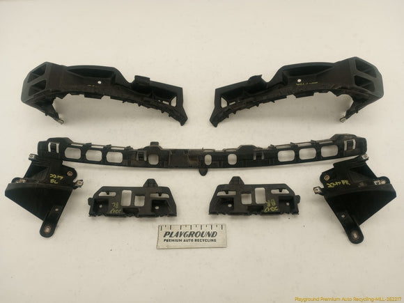 Porsche Cayenne Rear Bumper Support Mount Brackets Set
