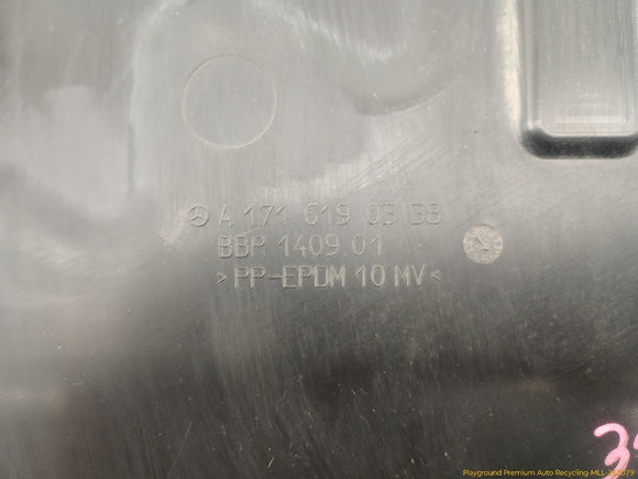 Mercedes SLK350 Rear Floor Underbody Splash Shield