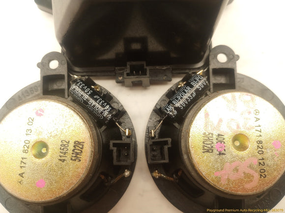 Mercedes SLK350 Set Of Audio Speakers