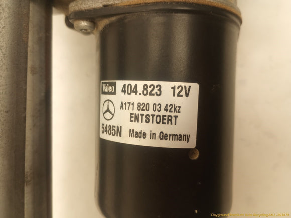 Mercedes SLK350 Windshield Wiper Transmission & Motor