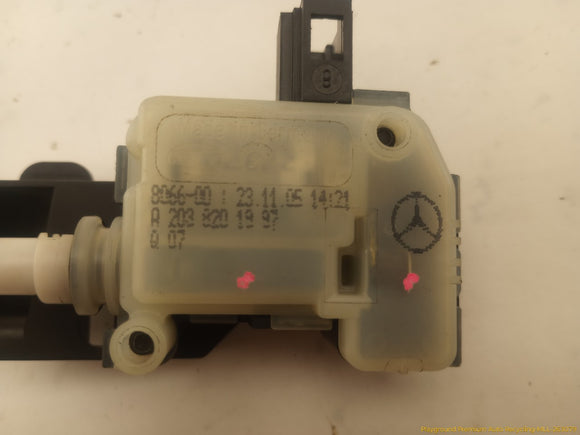 Mercedes SLK350 Fuel Filler Door Lock Actuator