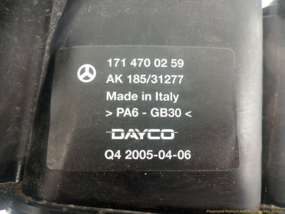 Mercedes SLK350 Fuel Vapor Charcoal Canister