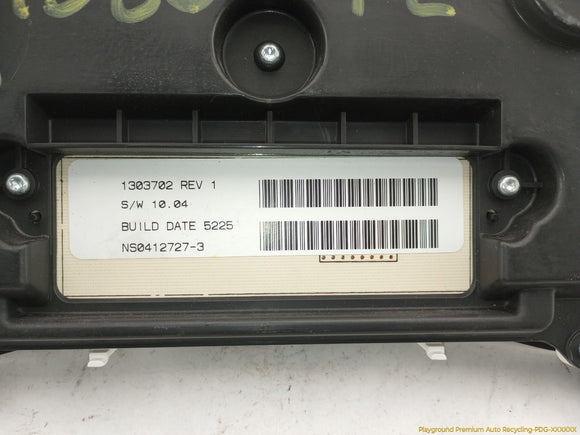 Hummer H3 Instrument Cluster Speedometer