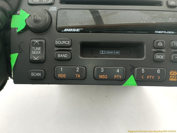 Cadillac Eldorado Radio Casette CD Player Head Unit