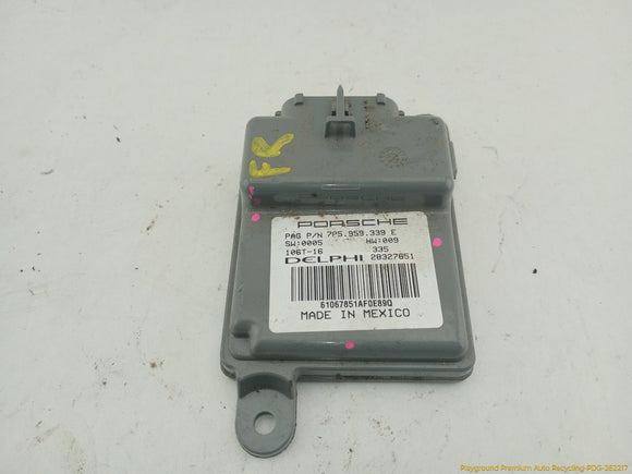 Porsche Cayenne Front Right Seat Occupant Sensor Module