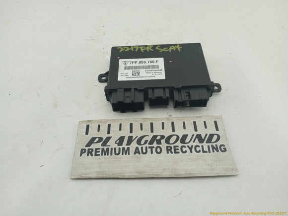 Porsche Cayenne Passenger Right Front Seat Control Module
