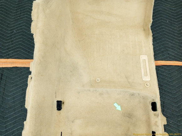 Porsche Cayenne Passenger Right Front Floor Carpet