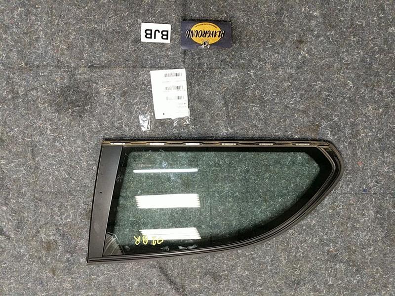 BMW 535I Rear Right Quarter Glass