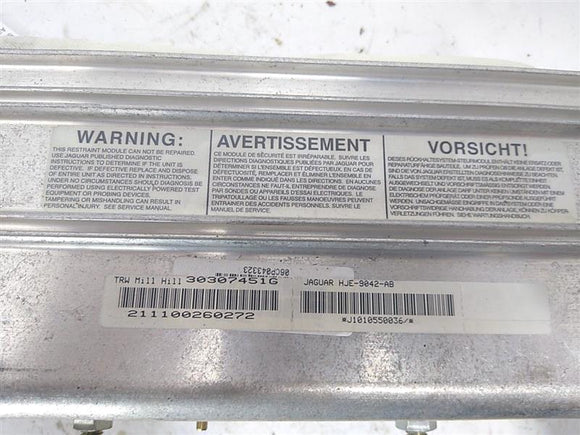 Jaguar XK8 Front Right Dash Air Bag