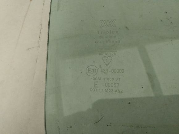 Jaguar XJS Front Right Door Glass