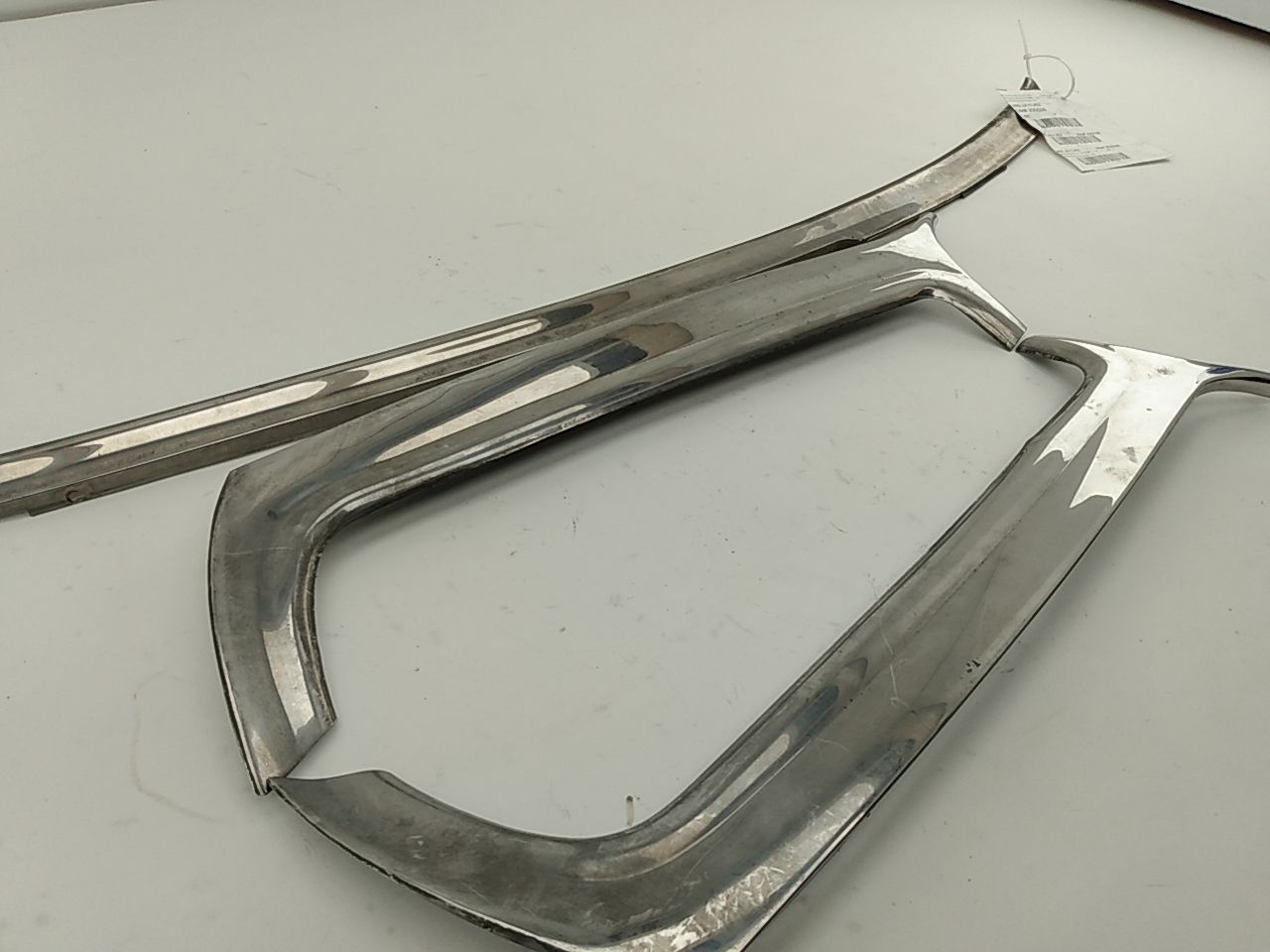 Jaguar XJS Front Windshield Chrome Mouldings - Set