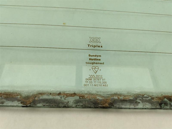 Jaguar XJS Rear Windshield Glass