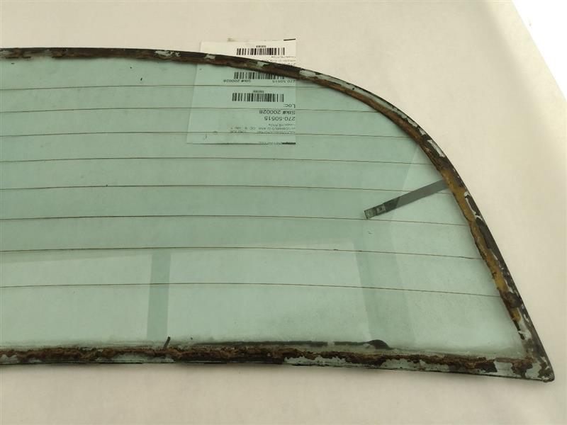 Jaguar XJS Rear Windshield Glass