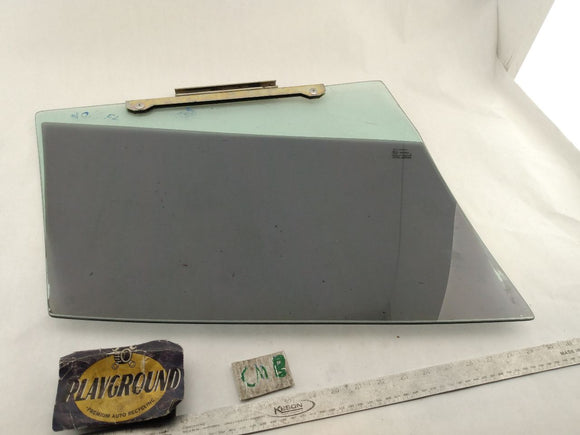 Jaguar XJS Front Door Window Glass - Driver Side