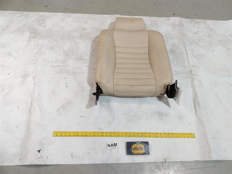 Jaguar XJS Front Bucket Seat Back Assembly - Passenger Side