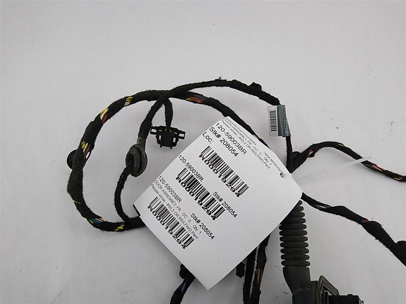 Mini Cooper S Right Door Wire Harness