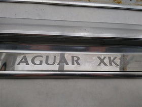 Jaguar XK8 Door Sill Scuff Plate With Name Plate- Pair - 0