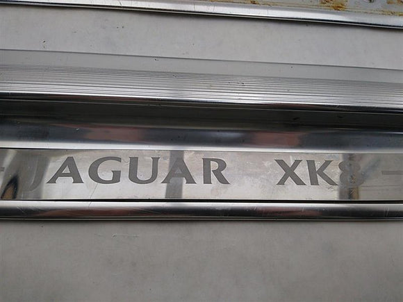 Jaguar XK8 Door Sill Scuff Plate With Name Plate- Pair