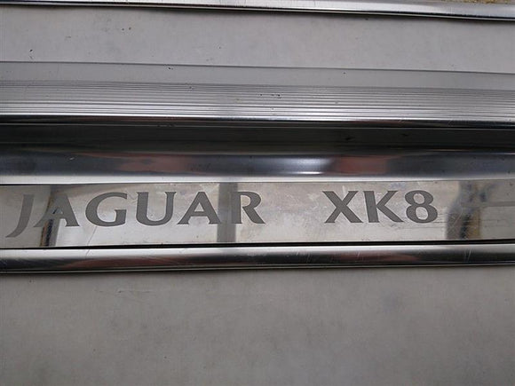 Jaguar XK8 Door Sill Scuff Plate With Name Plate- Pair