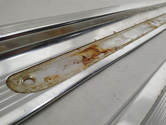 Jaguar XK8 Door Sill Scuff Plate With Name Plate- Pair