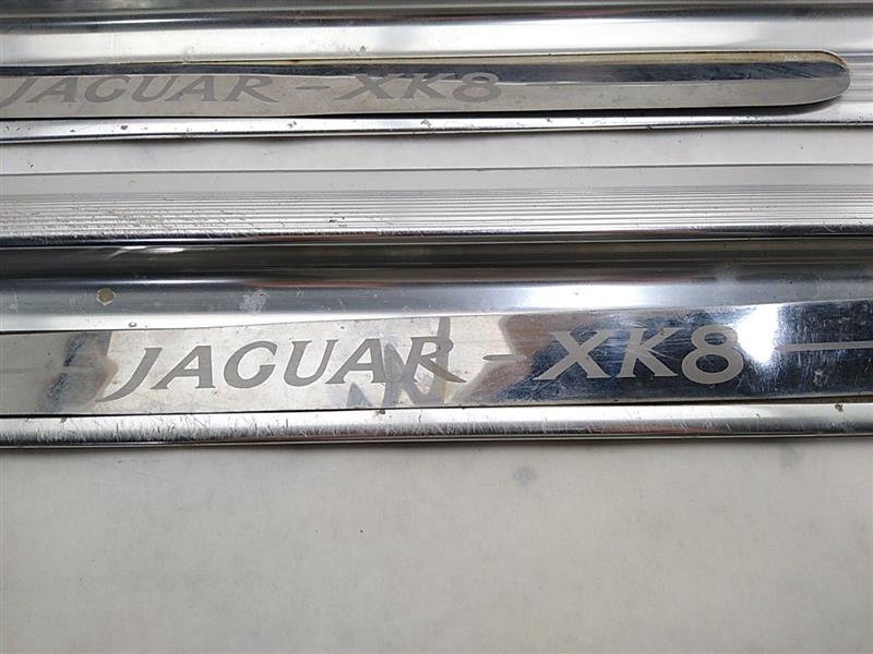 Jaguar XK8 Door Sill Scuff Plate With Name Plate- Pair - 0