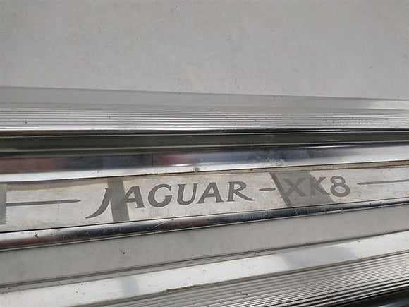 Jaguar XK8 Door Sill Scuff Plate With Name Plate- Pair