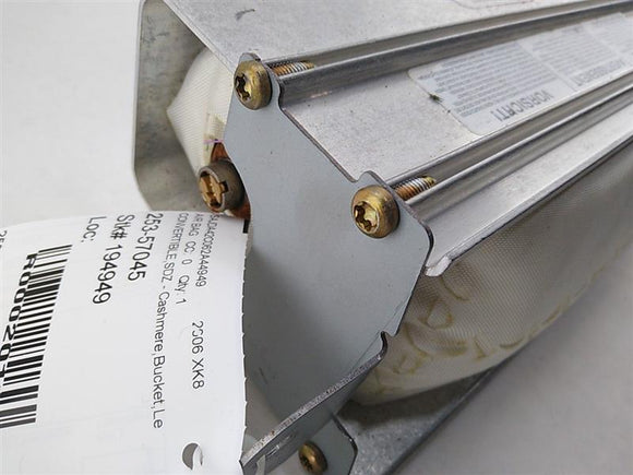 Jaguar XK8 Passenger Right Front Air Bag