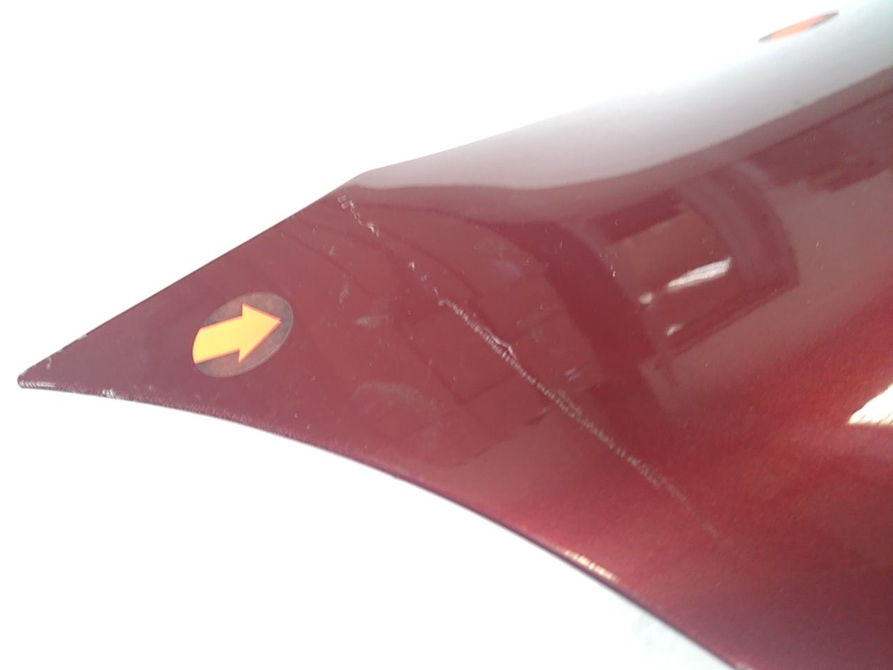 Jaguar XK8 Right Fender 
Some scratches as arrowed 
See pictures for details and condition