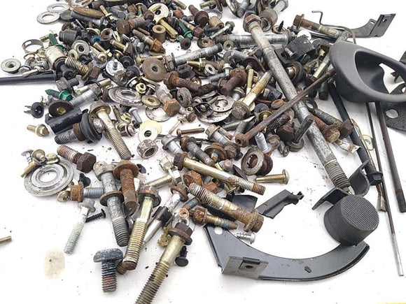 Jaguar XK8 Misc. Bols, Brackets, and Hardware From Complete Dismantle