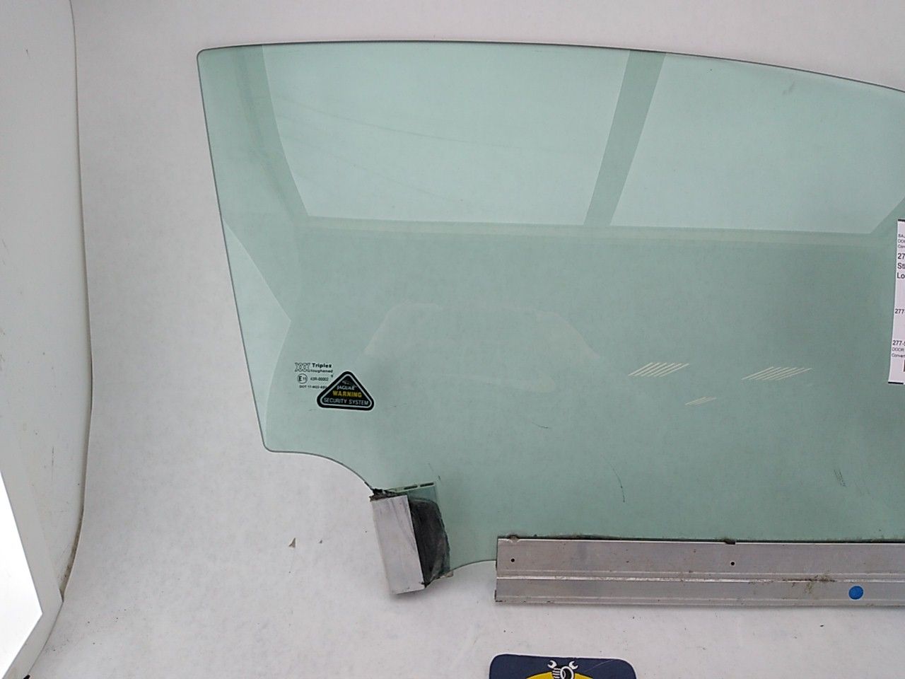 Jaguar XKR Front Right Door Glass - 0