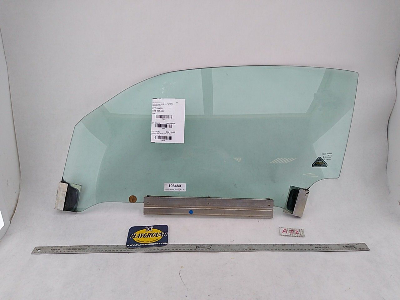 Jaguar XKR Front Left Door Glass