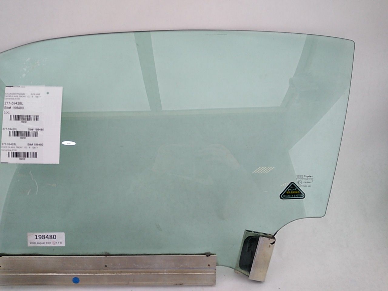 Jaguar XKR Front Left Door Glass