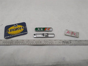 Jaguar XKR Left & Right Fender Emblems