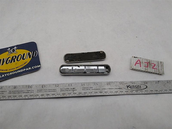 Jaguar XKR Left & Right Fender Emblems