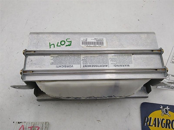 Jaguar XKR Passenger Dash Air Bag