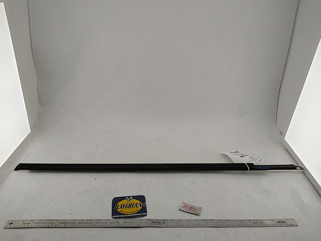 Audi A4 left front drivers door exterior window seal