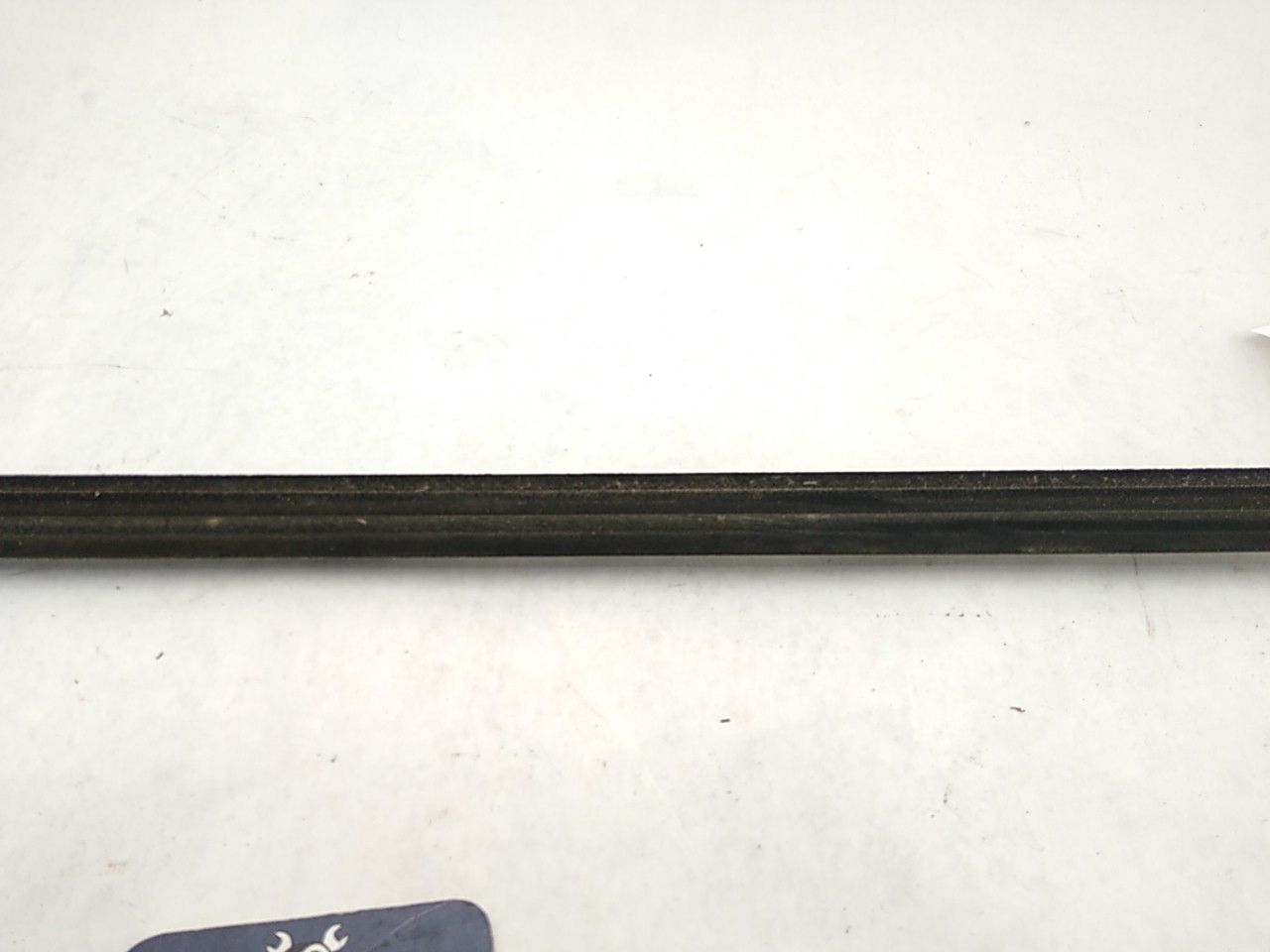 Audi A4 left front drivers door exterior window seal