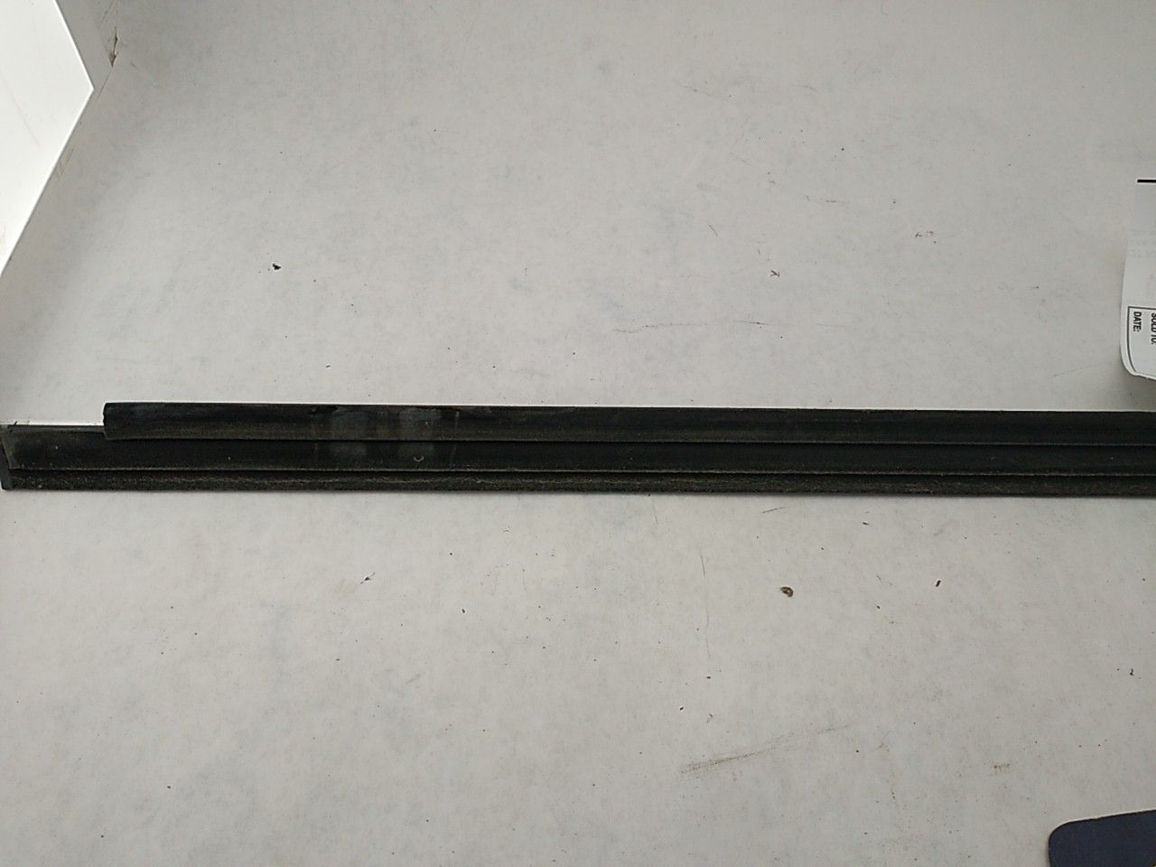 Audi A4 right front passenger door exterior window seal