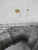 Jaguar XKR Water Outlet Pipe w/ Thermostat Housing-9