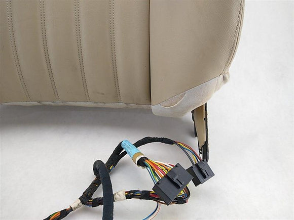 Jaguar XKR Front Right Seat Rear Back Cushioning and Cover/ Frame